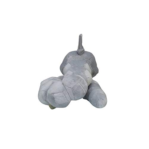 Pokémon Center Onix Sitting Cuties plush, back view, durable plush for collection display and gentle storytelling