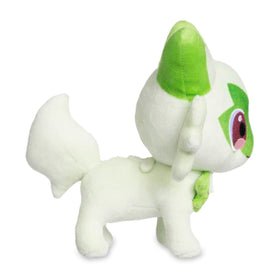Pokémon Center Original Sprigatito plush ideal for collectors and fans.