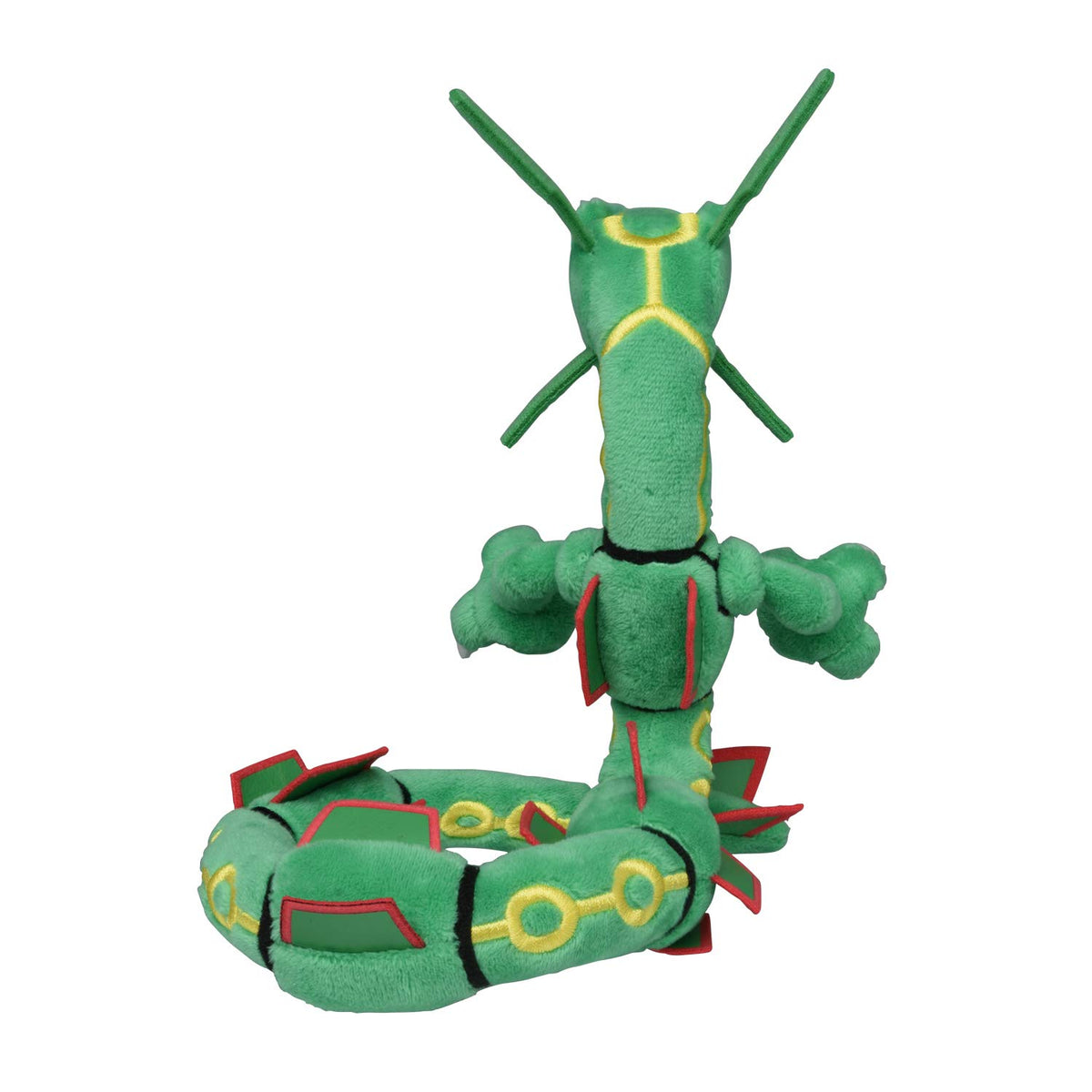 Pokémon Center Rayquaza plush ideal for collectors and display.