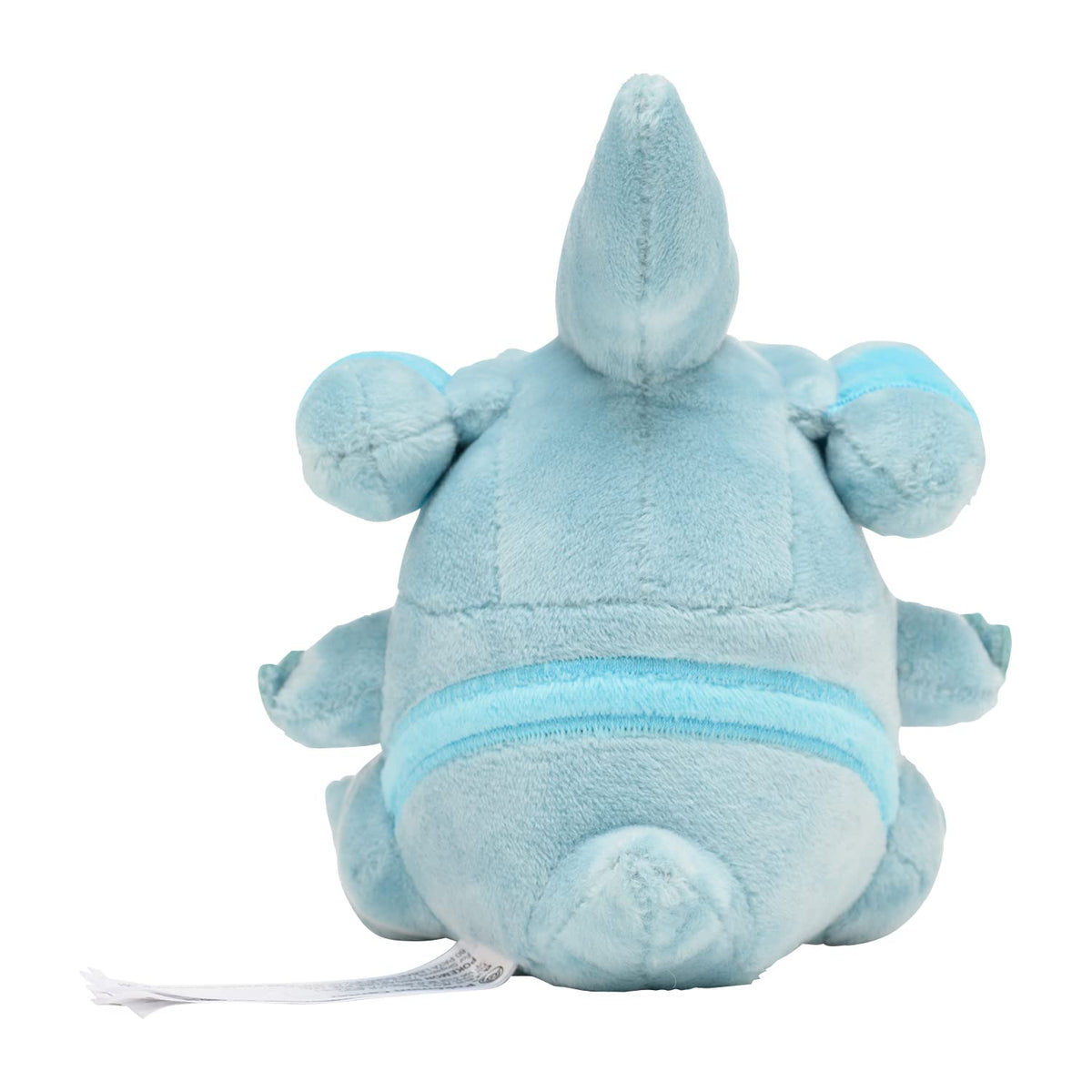 Pokémon Center Sitting Cuties Gible Plush 443 back view highlighting plush tail