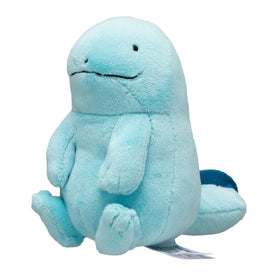 Pokemon Center Quagsire plush back view, great for gift ideas and collection