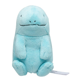 Pokemon Center Quagsire plush front view, ideal for cuddling and display