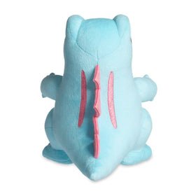 Hand wash only Totodile plush to keep colors vibrant after adventures.