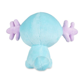 Pokémon Center Wooper plush; hand wash only care keeps softness.