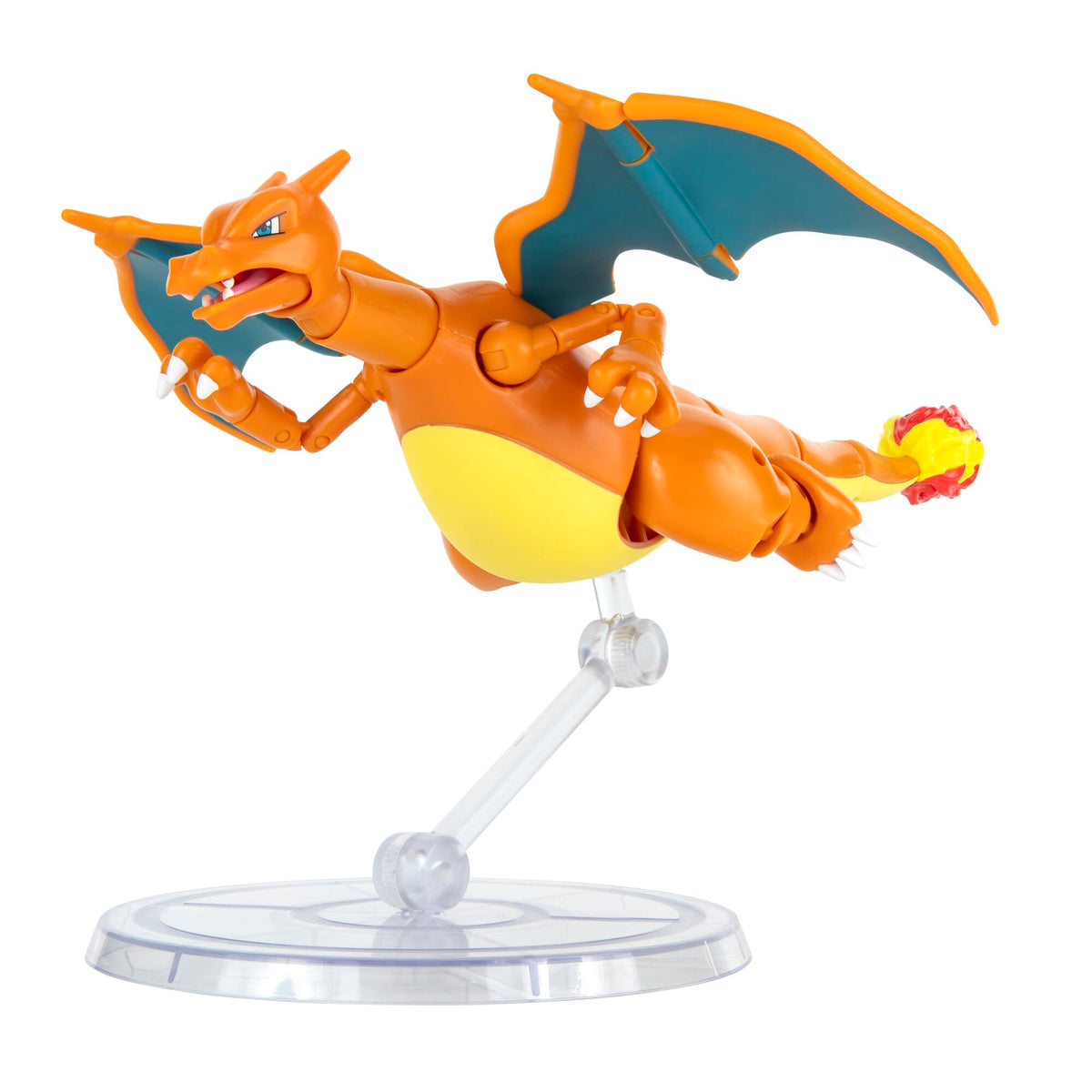 Pokemon Charizard figure close-up of 15+ articulation points for dynamic posing