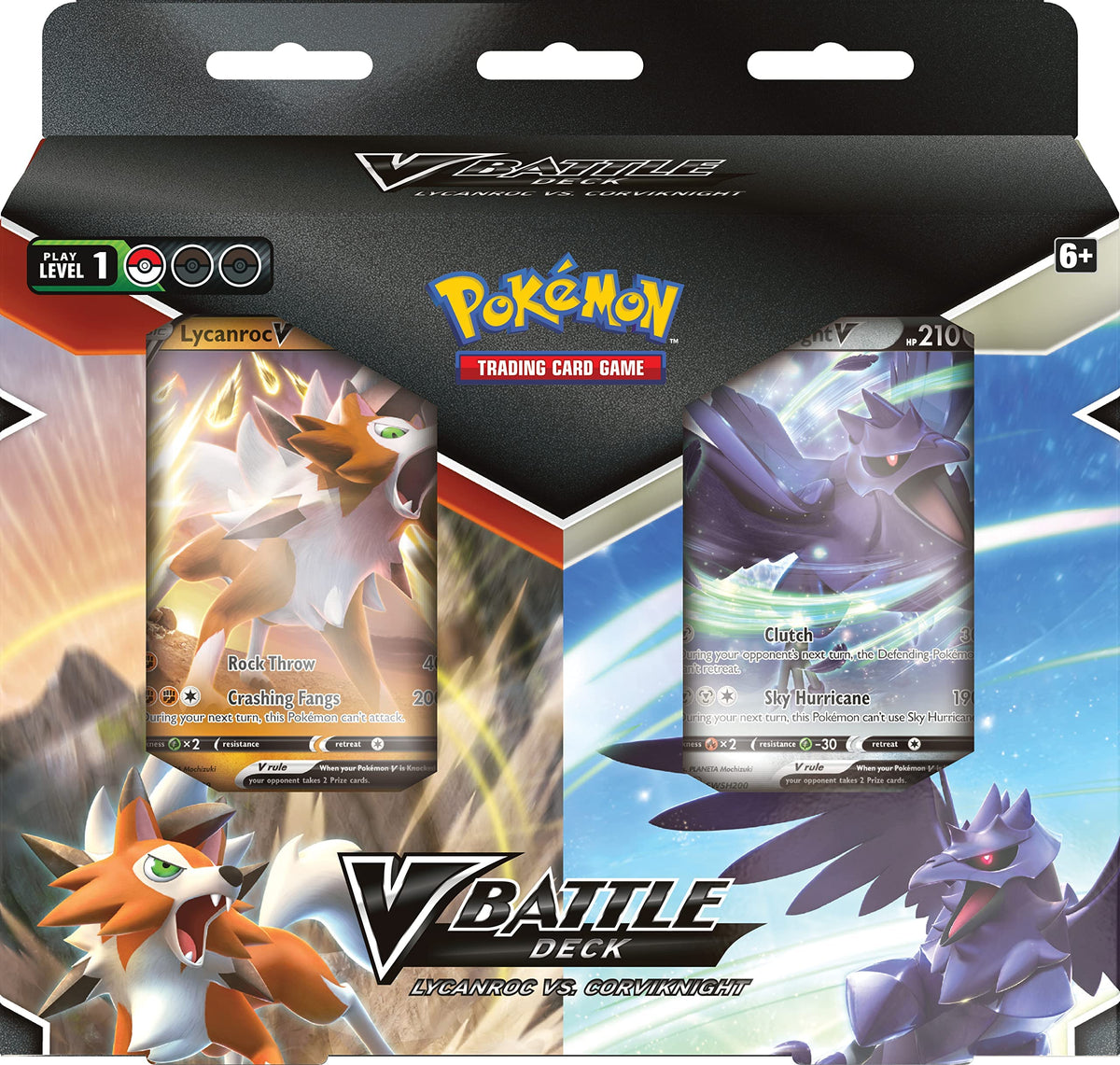 Pokemon Corviknight V duel deck front image showcasing powerful V-card.
