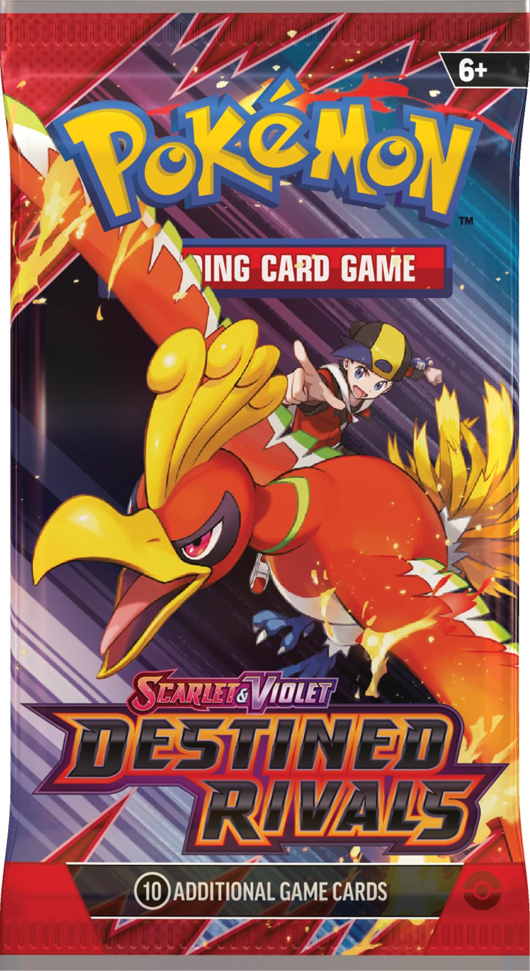 Pokemon Destined Rivals close-up of illustrated ex cards