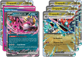 Pokemon Dragapult ex deck box keeps cards organized between games