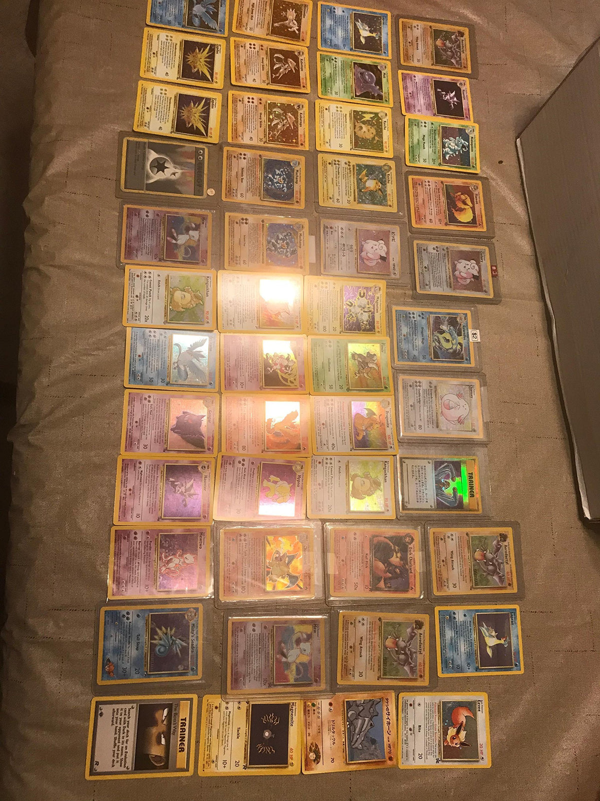 Energy and trainer cards portion helps complete a deck.
