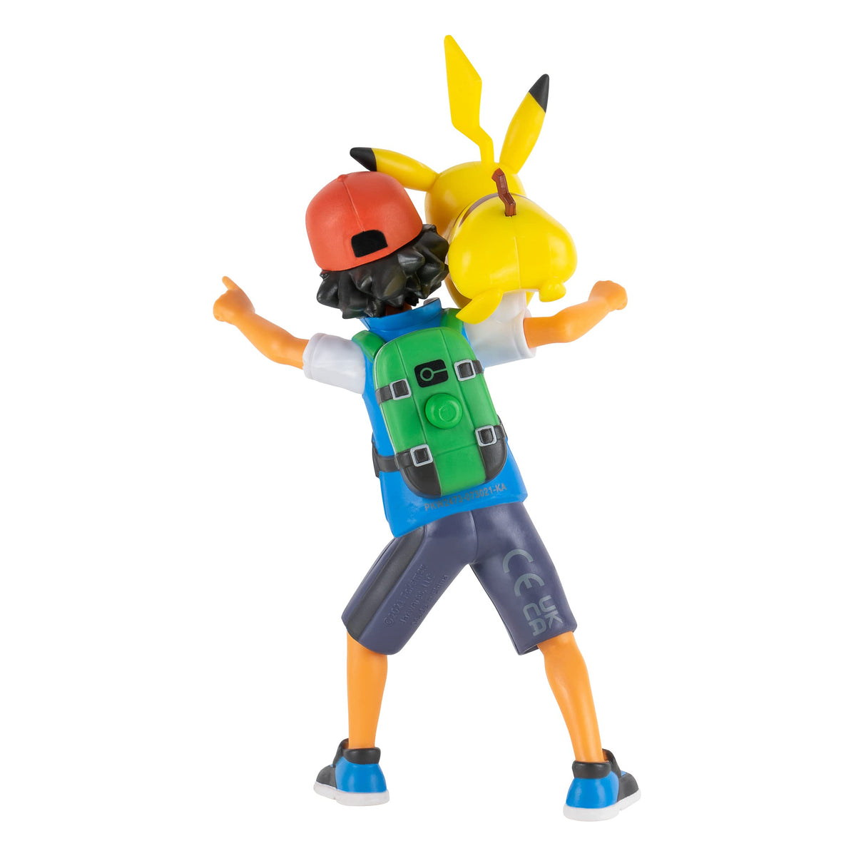 Included Ash and Pikachu figures perfect for interactive play sessions.