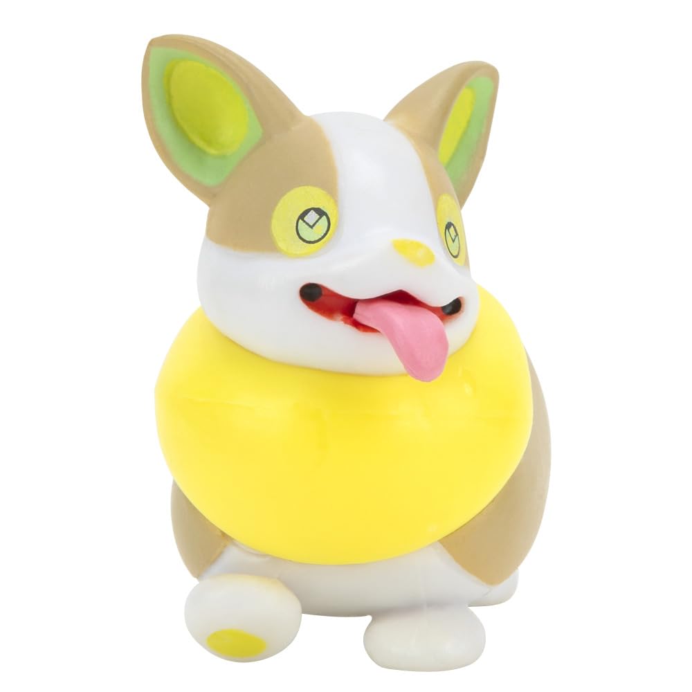 Pokémon Yamper 2-inch figure, ideal for energetic play and fetch-inspired scenes.