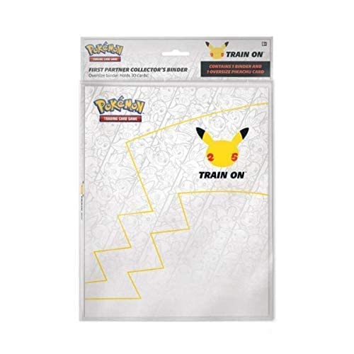 Pokemon First Partner Collector Binder interior pages, organized storage for oversized cards.