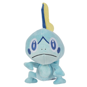 Pokémon Galar Starter Pack front view with three plush characters.