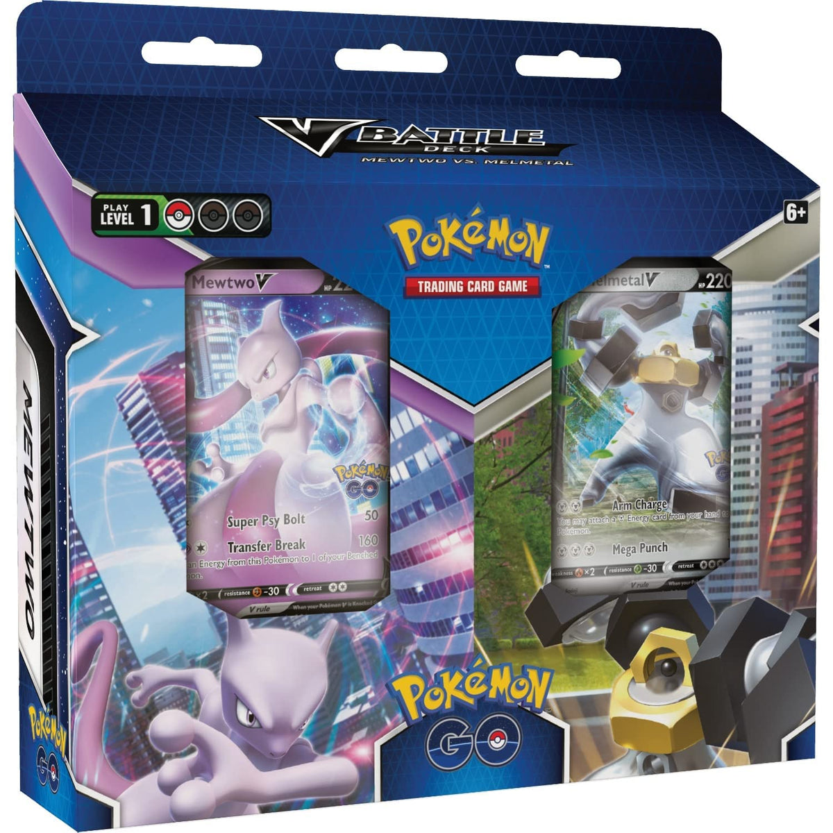 Pokémon GO V Battle Deck Melmetal V foil card for heavy hits