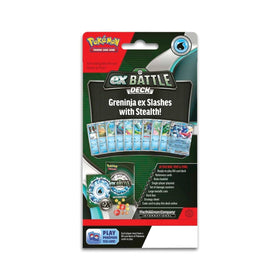 Pokemon Greninja ex Battle Deck online code card grants digital duel access