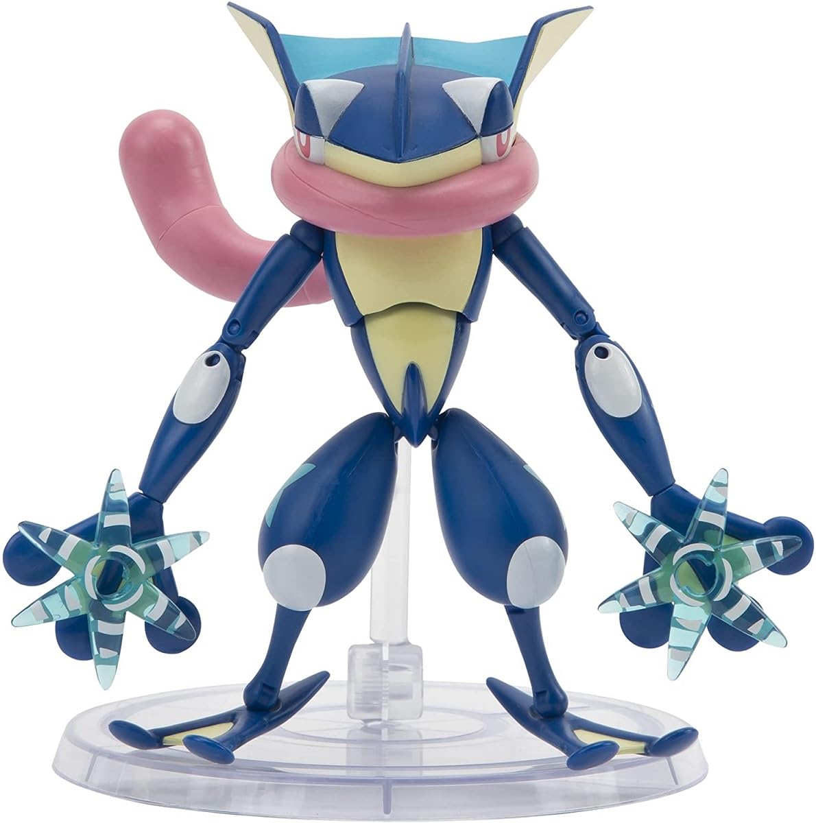 Pokemon Greninja 6-inch figure with dynamic articulation for poseable display