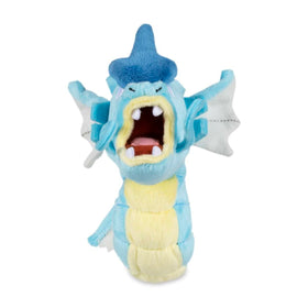 Pokémon Gyarados Sitting Cuties Plush side view highlighting balanced weight