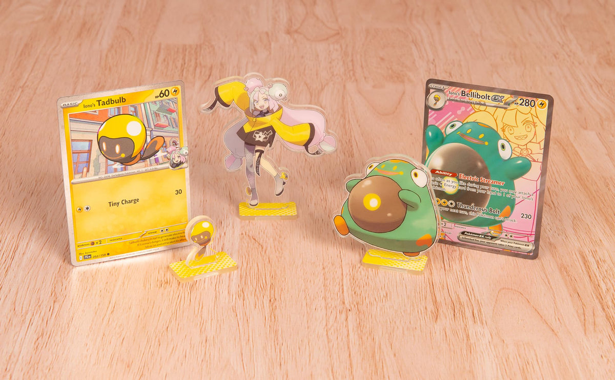 Pokemon Iono acrylic standees for desk display