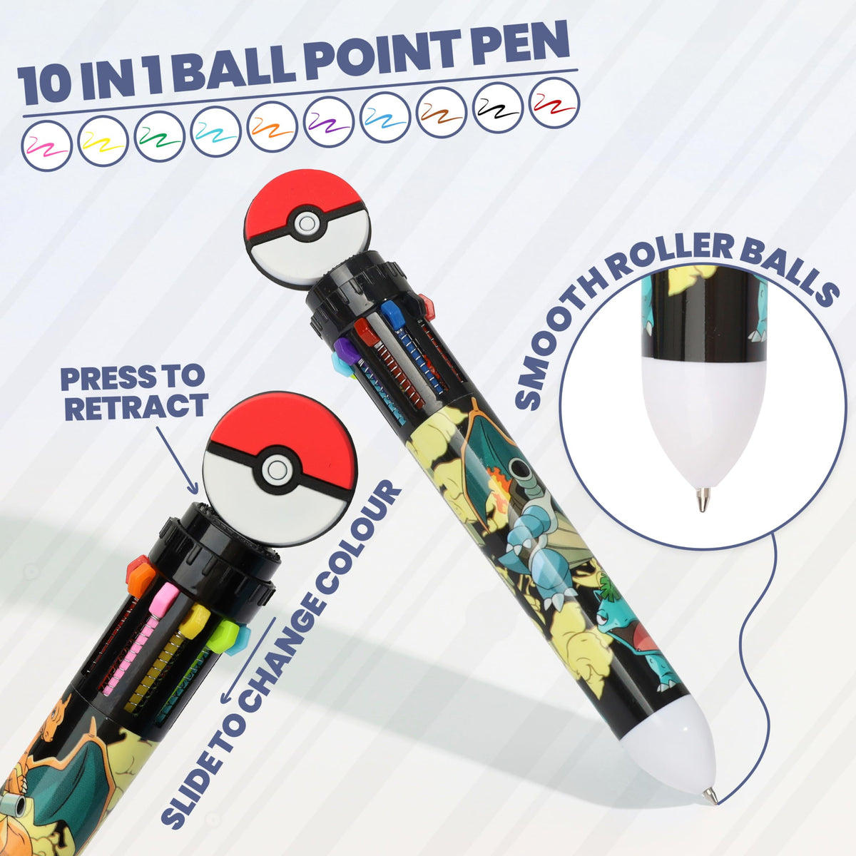 Pokemon Journal Set cute pens enhance writing for homework and doodles
