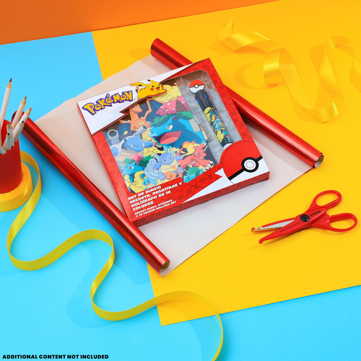 Pokemon Journal Set diary with lock keeps thoughts private and organized