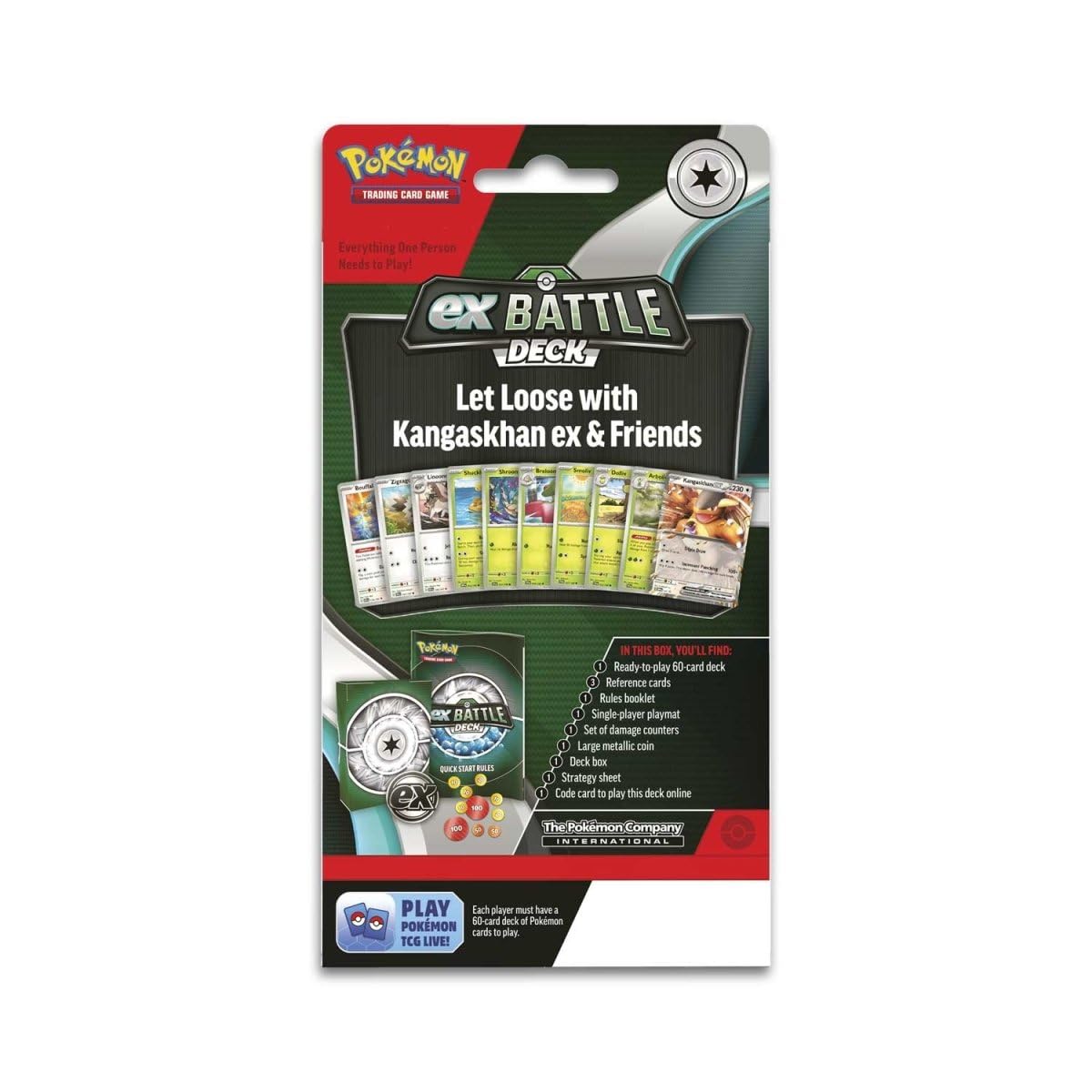 Pokemon Kangaskhan ex Battle Deck online code to play digitally