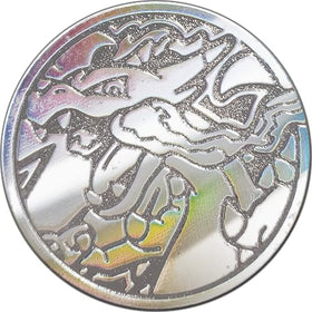 Pokémon Mega Charizard X metal coin adds premium feel to battles.