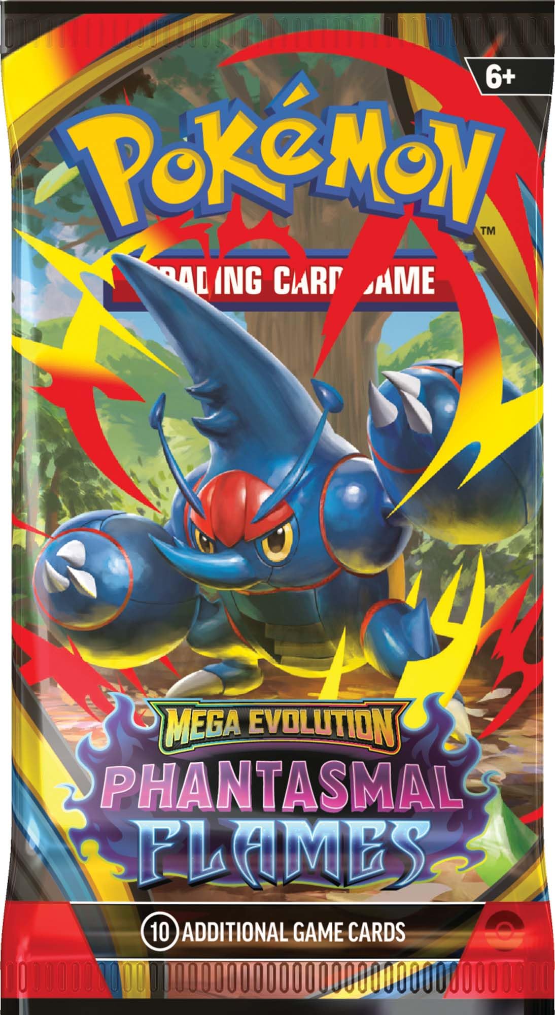 Pokemon Mega Evolution Phantasmal Flames ex artwork featuring Mega Charizard X for fans