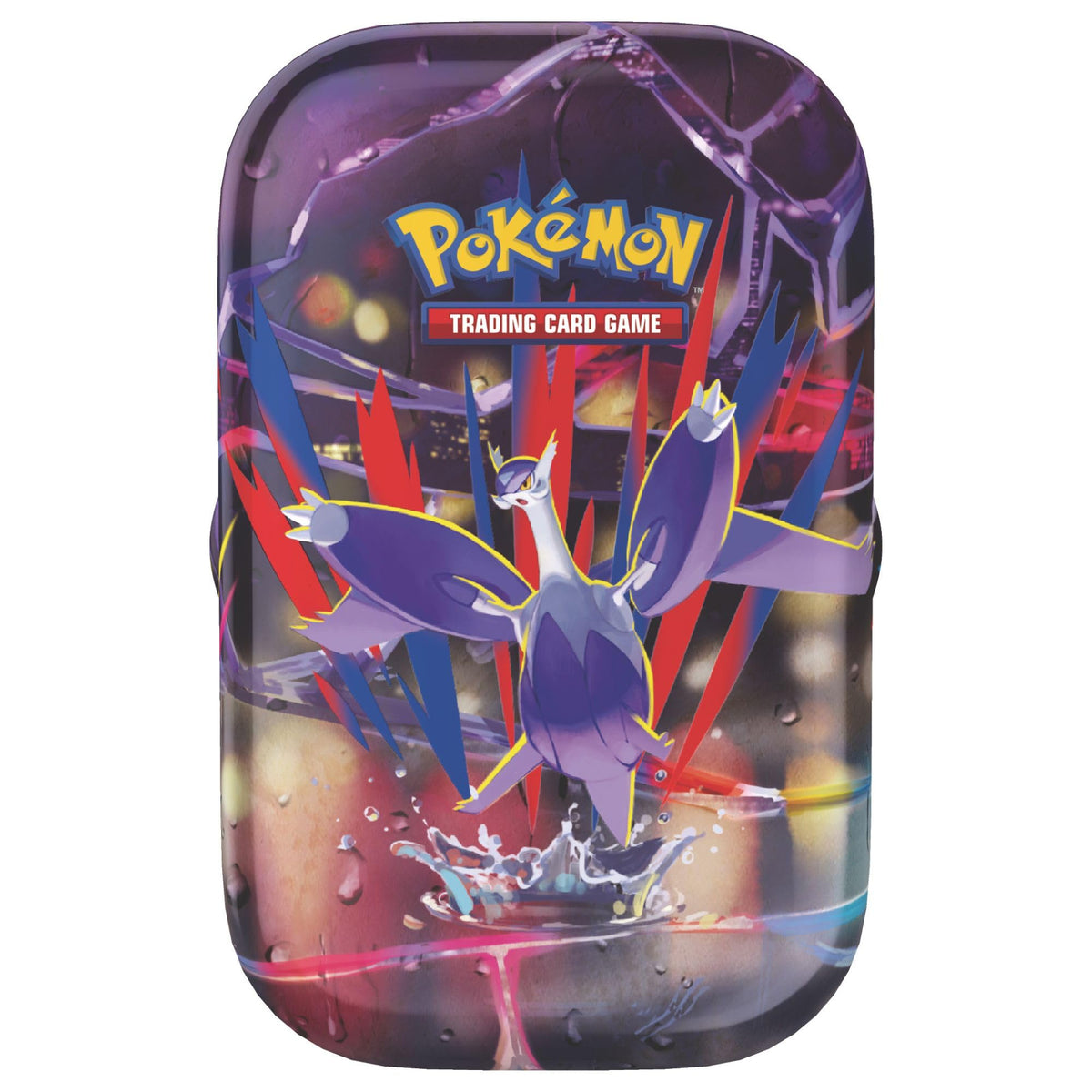 Pokemon Mega Heroes Mini Tin sticker sheet to personalize your collection.