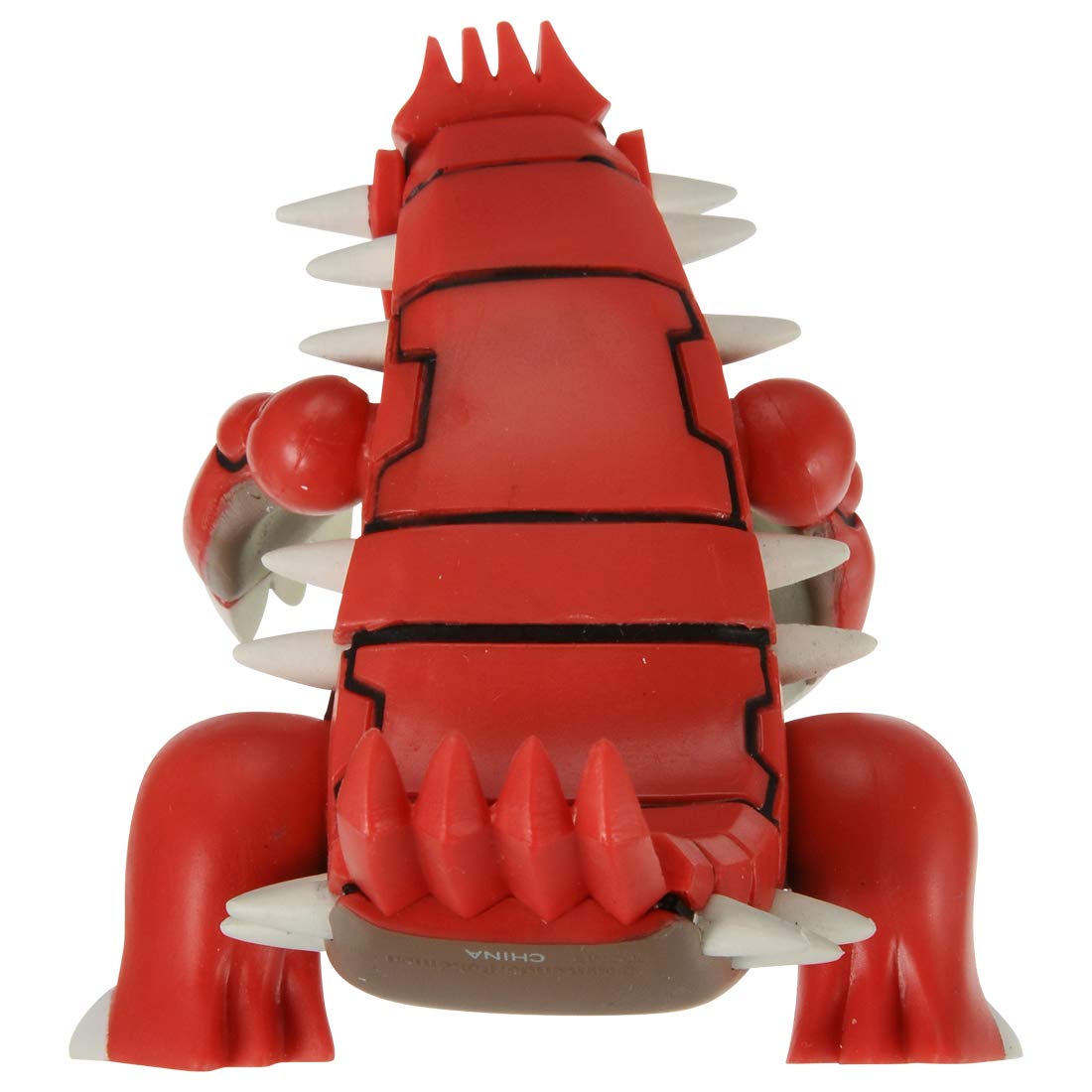 Pokémon Moncolle Groudon figurine scale—great shelf presence for display.