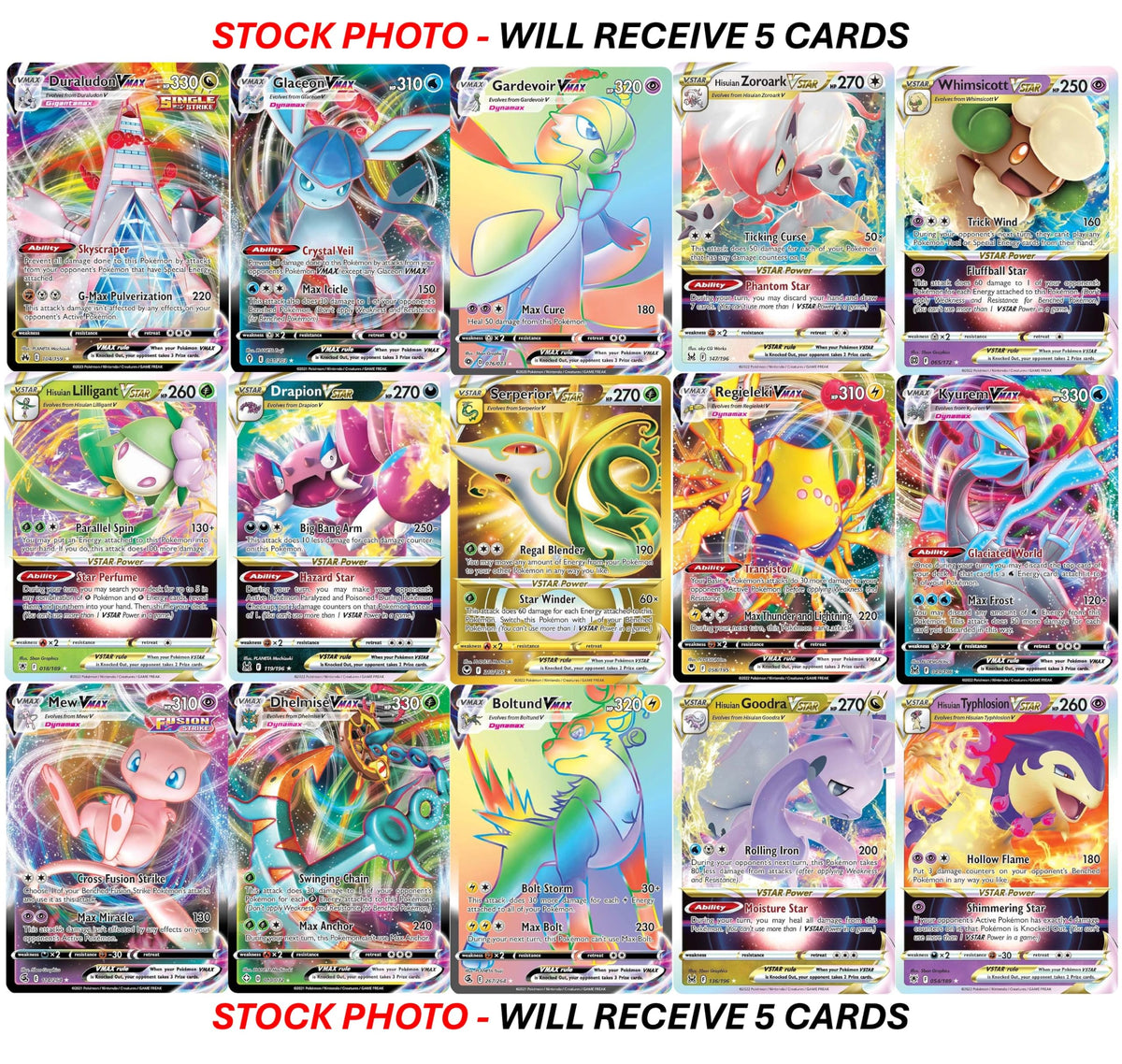 Pokémon no duplicates five distinct cards promise variety