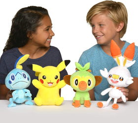 Pokémon official licensing tag, authentic merchandise confirmation.