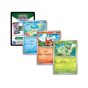 Pokémon Paldea Quaxly foil promo card for fun trade and battle-ready decks