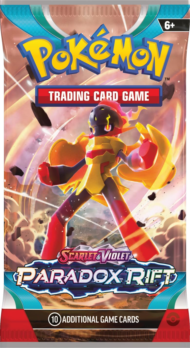 Pokemon Paradox Rift area-zero anomalies artwork highlights time-bending themes for collectors.