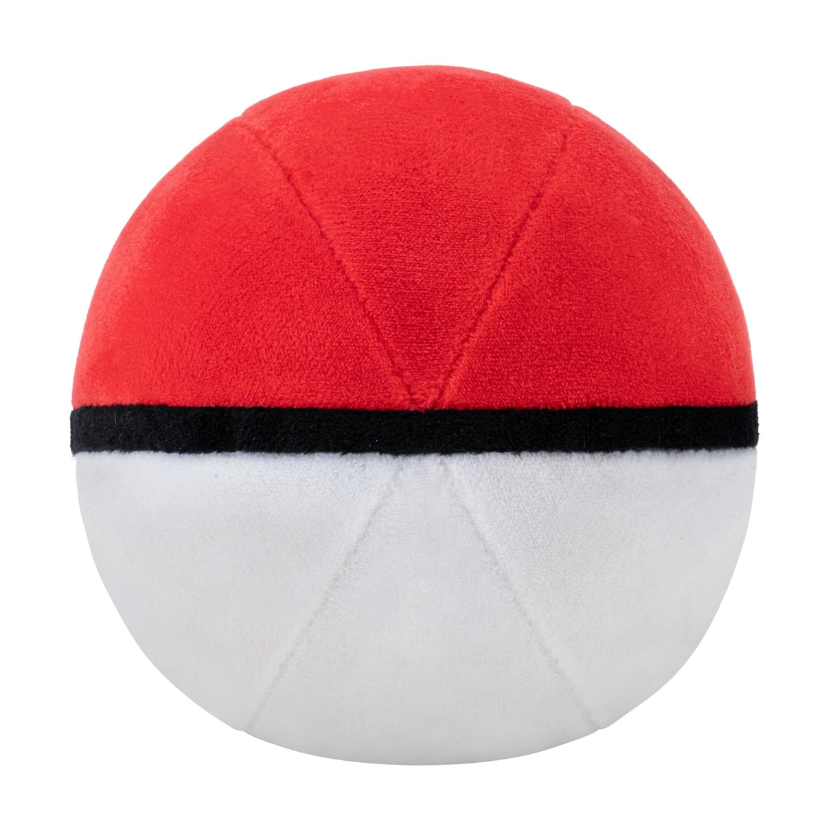Pokémon Pokeball Plush soft touch material offers cuddle-friendly texture