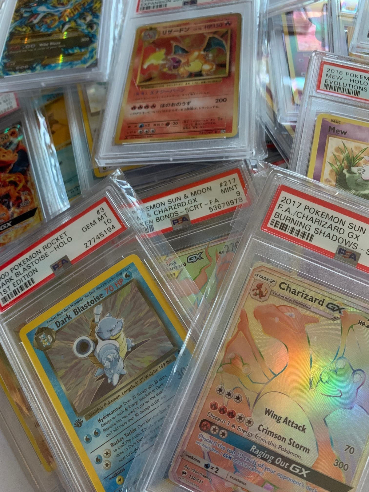 Pokemon PSA graded card encased for secure display and collection