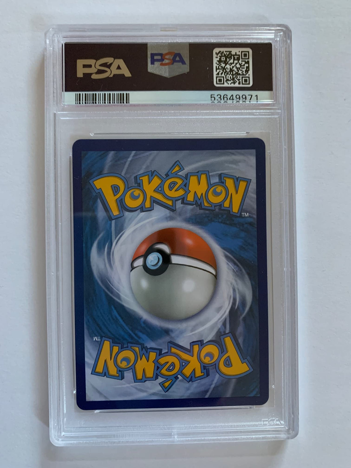 Pokemon encased PSA card highlights rarity and pristine presentation
