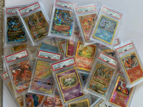 Pokemon graded card in protective case preserves condition for future trades