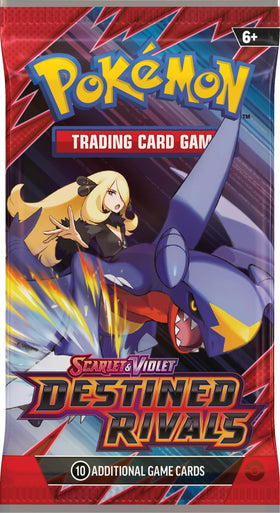 Pokemon Scarlet and Violet packs spilling from the display box for collectors