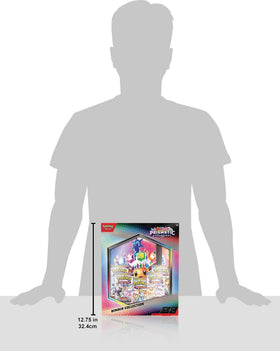 Pokémon Scarlet & Violet Prismatic Evolutions booster packs ready for exciting pulls.