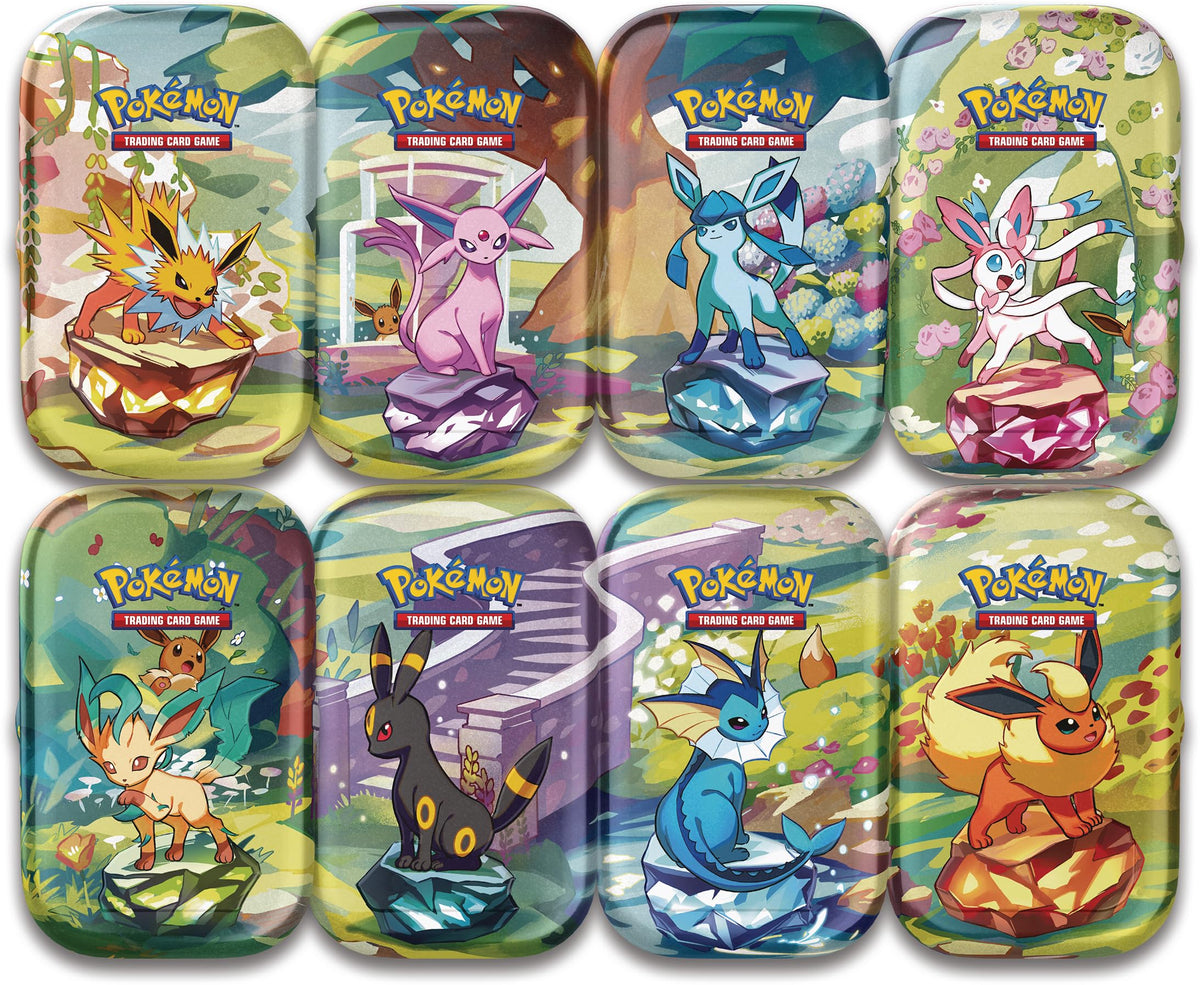 Side view of the Jolteon mini tin for easy display or gifting.