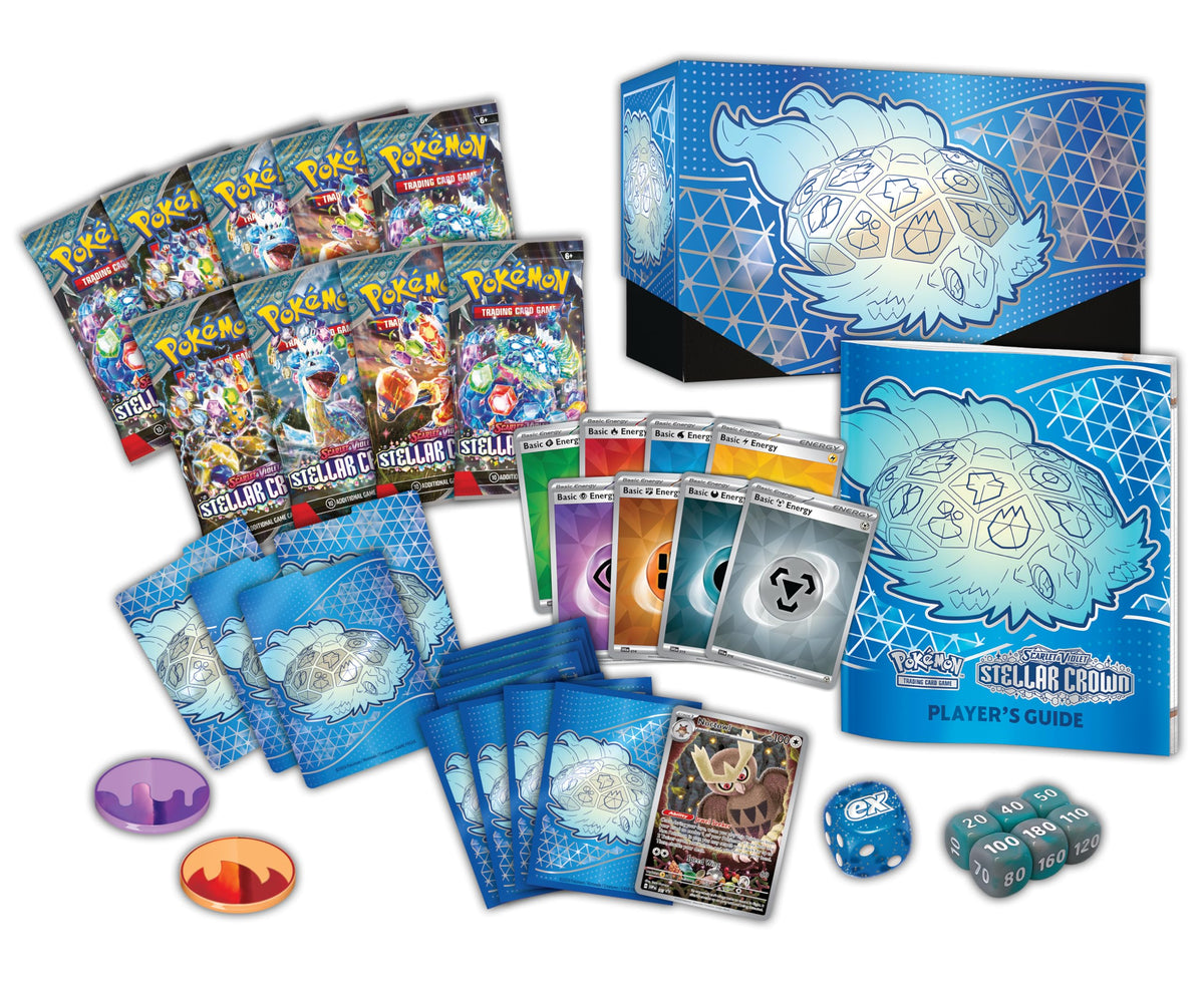 Noctowl foil promo card featured inside the Stellar Crown ETB