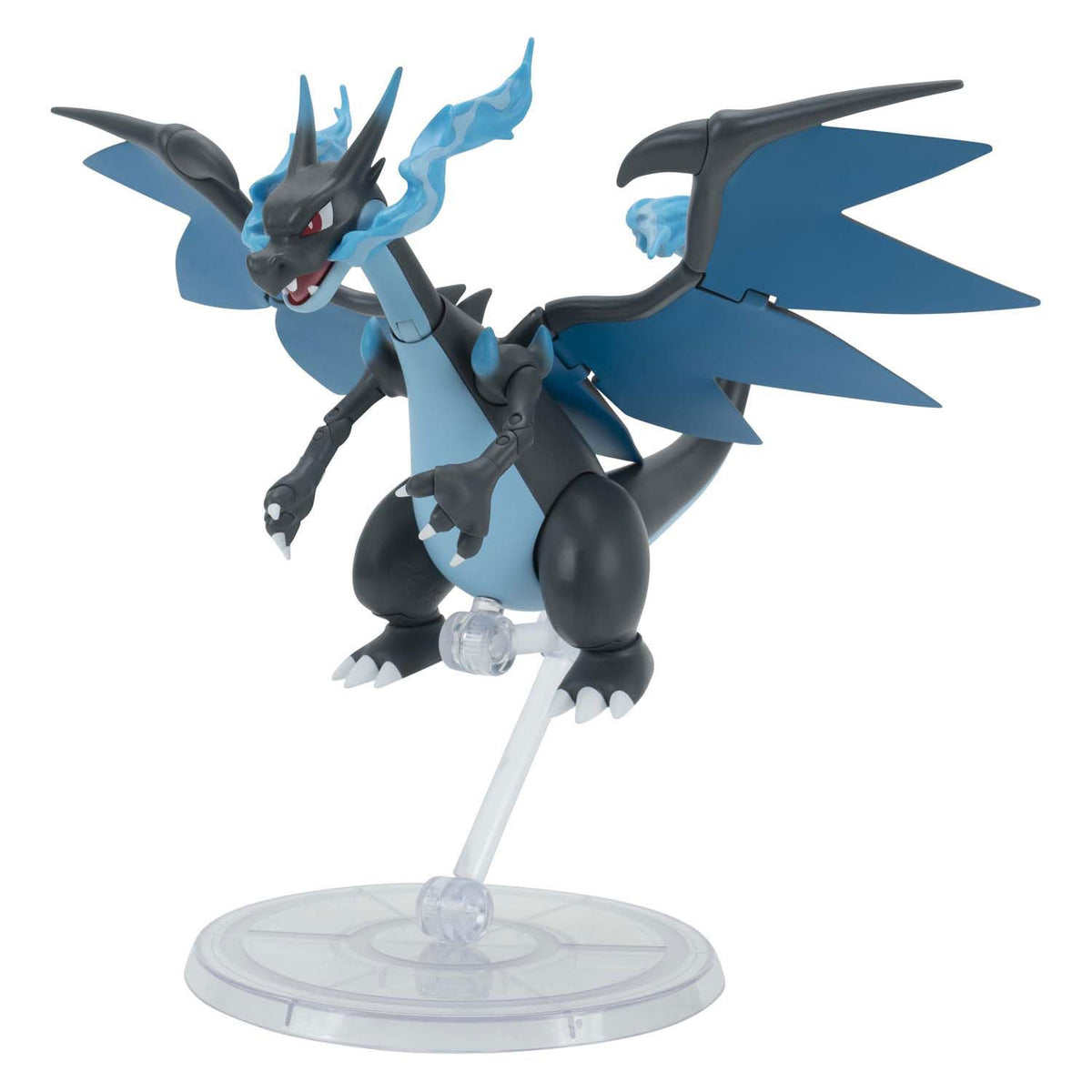 Mega Charizard X articulation pose highlights over 15 points for versatile display options