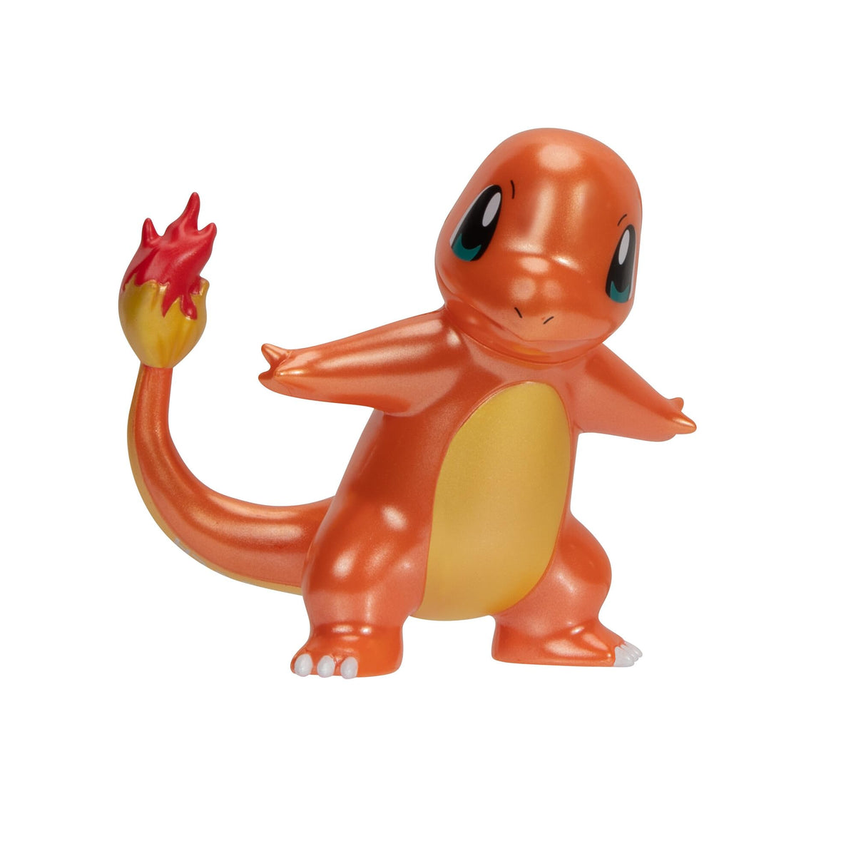 Pokémon Select Metallic Battle Pack Charmander figure with metallic finish for vivid display and pretend battles