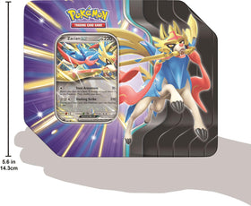 Pokémon Slashing Legends Tin booster packs included for deck building