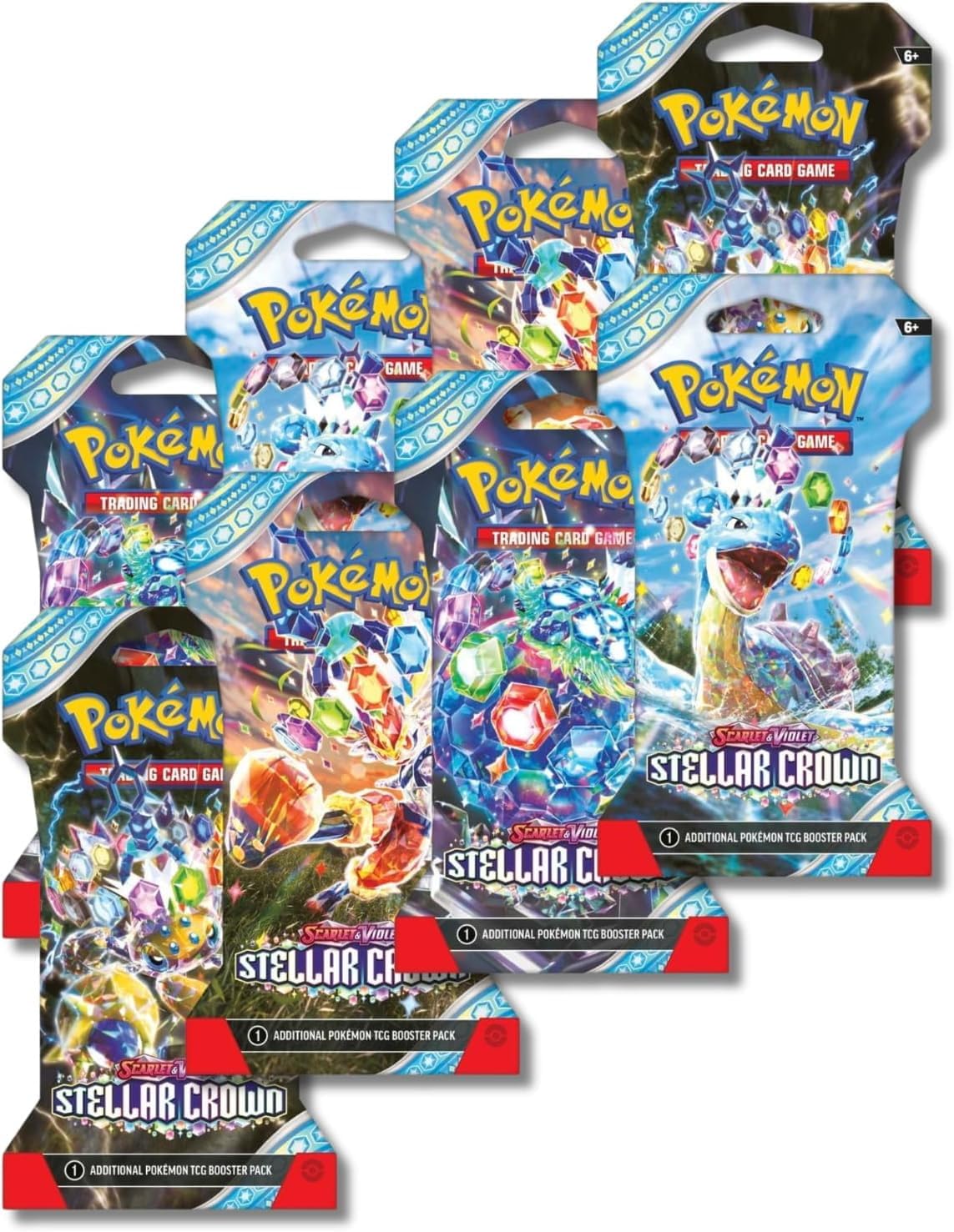 Pokemon Stellar Crown sleeved packs protect cards while organizing and preserving value.