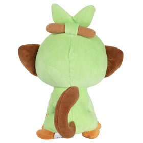 Pokémon Sobble plush close-up, blue tones and approachable expression.