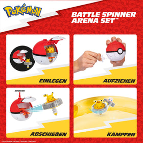Pokemon Spinner Launcher in use during a quick launch