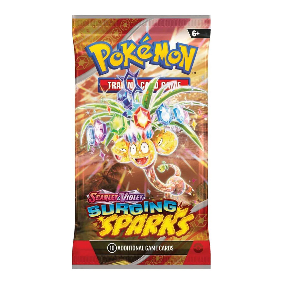 Pokémon Surging Sparks collection growth highlights rare ex cards and illustrated variants