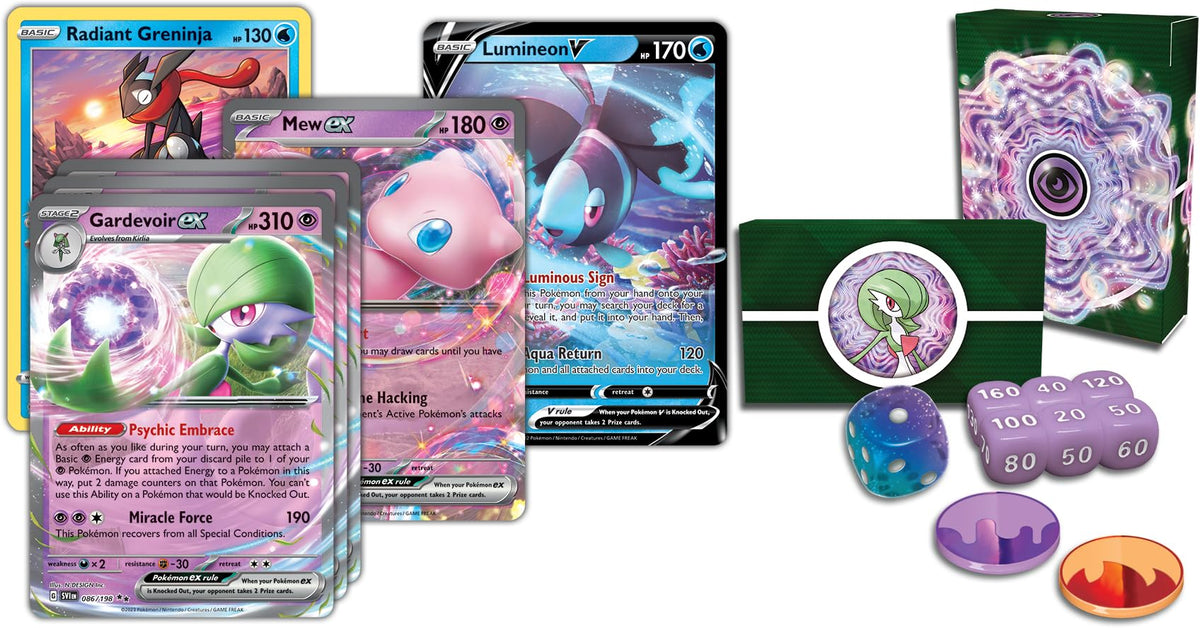 pokémon tcg gardevoir ex damage-counter dice to track hp during matches