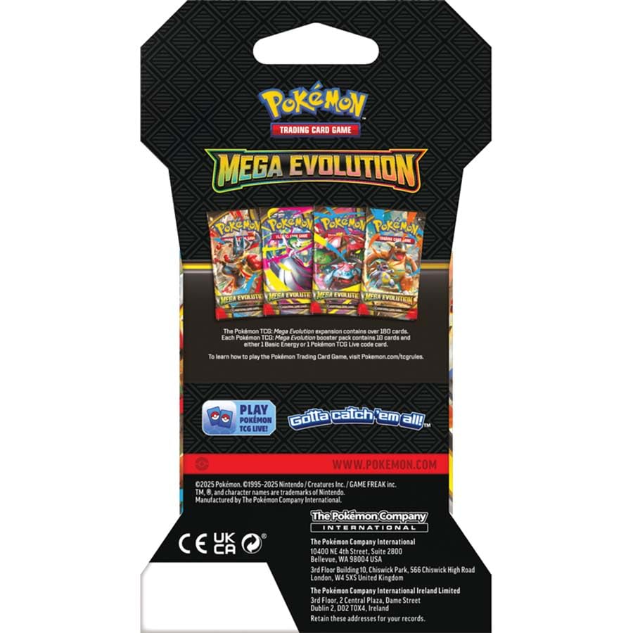 Pokemon TCG Mega Evolution booster pack cover signaling premium collection experience